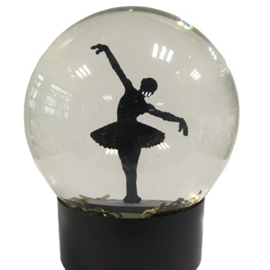 Globo di neve personalizzato vendita calda, ballerino di balletto di figura <span class=keywords><strong>ora</strong></span> globo, globo di neve palla <span class=keywords><strong>d</strong></span>'acqua in resina souvenir 3D - Product Image 1