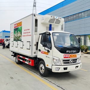 Camión de Transporte de Pollos Foton a Precio de Fábrica, Camión de Entrega de Pollitos de un Día para la Venta - Product Image 1