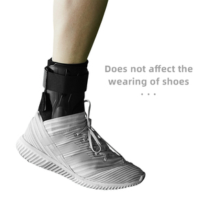Support de cheville de <span class=keywords><strong>sport</strong></span> réglable, matériau épais pour prévenir les entorses, support de cheville de haute qualité, protection professionnelle, respirant - Product Image 6