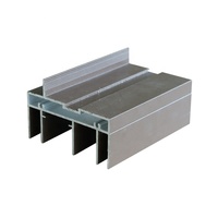 Profils en aluminium de la série 6000 pour portes coulissantes de placards et fenêtres, services d'anodisation/peinture en poudre, épaisseur personnalisable