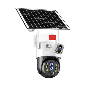 Cámara de Seguridad WiFi Inteligente para Exteriores, Sistema de Alarma con <span class=keywords><strong>Sensor</strong></span> de <span class=keywords><strong>Movimiento</strong></span> Inalámbrico, Visión Nocturna en Color 1080P, Cámara CCTV para el Hogar, Comunicación Bidireccional - Product Image 1