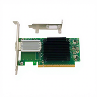 Adaptateur Ethernet Mellanox MCX555A-ECAT, carte réseau interne PCI Express 10 Gbps à 1 port, fibre InfiniBand