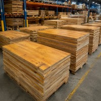 3-Layer Eco-Friendly E1 First-Class Grade Pine Spruce Plywood Sheet 21mm/27mm 500x2500mm Outdoor Use for Construction