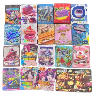 Offres Spéciales en stock des milliers de styles de sacs d'emballage comestibles sacs refermables en mylar 7g 28g 3.5g emballage comestible odeur - Product Image 5