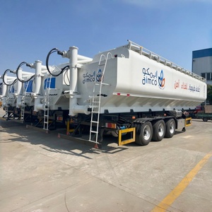 Semirremolque Personalizado de 3 Ejes y 55 CBM para Transporte de Alimentos a Granel, Tanque para Alimentos de Animales, Ganado, Cerdos y Pollos - Product Image 3