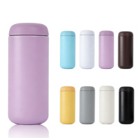 Tasse isotherme moderne en acier inoxydable de 16 oz, anti-fuite, avec séparation thé-eau, pour café, cadeau d'affaires, de remise de diplôme ou d'anniversaire