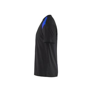 BLAKLADER-Camiseta 337910429985XXL Negro/Azul aciano-EAN 7330509604786 CAMISETAS Y POLOS DE TRABAJO - Product Image 4