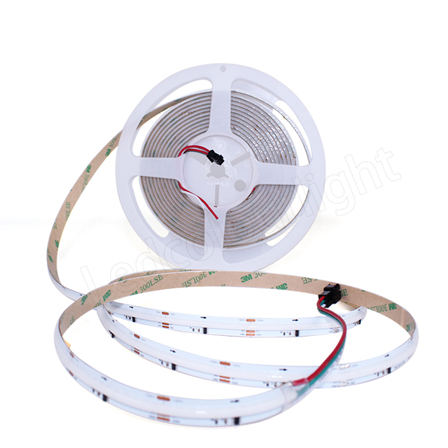 Smart Control Club Bar Lighting  WS2811 Cuttable RGB LED Strip Light RGB Cob Flexible Tape Lights