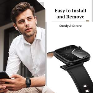 <span class=keywords><strong>Cinturino</strong></span> Vintage di lusso in vera pelle per <span class=keywords><strong>Apple</strong></span> Smart <span class=keywords><strong>Watch</strong></span> 38/40/41MM 42/44/45/46/49MM <span class=keywords><strong>cinturino</strong></span> di ricambio per <span class=keywords><strong>Apple</strong></span> Iwatch - Product Image 5