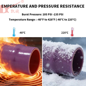 Tuyau en silicone flexible, résistant aux produits chimiques, à la corrosion, à surface lisse et facile à nettoyer - Product Image 4