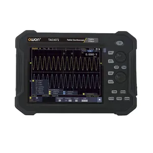 Owon 8 pouces 100Mhz 1Gs/s tablette portable oscilloscope forme d'onde TAO3104 oscilloscope automobile tactile intelligent