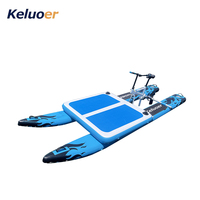 Vélo aquatique professionnel à pédales, sports nautiques de loisirs, vélo aquatique gonflable flottant