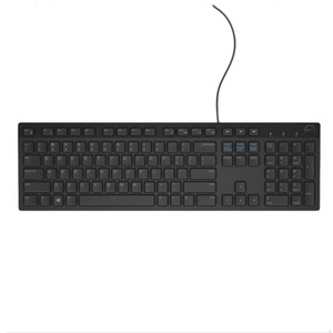Cho <span class=keywords><strong>Dell</strong></span> quang USB có dây bàn phím cho máy tính xách tay & Máy tính để bàn văn phòng kinh doanh LED Backlit 3-chìa khóa chống bóng mới màu đen - Product Image 1