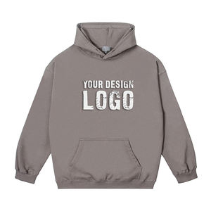 High Quality Basic Heavyweight Loose Sports Men's Hoodie America Fashion Hooded Plus Fleece Plus Size Mens <b>Hoodies</b> - Product Image 3