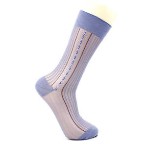 Fabricant vente <span class=keywords><strong>en</strong></span> gros de <span class=keywords><strong>bas</strong></span> rétro <span class=keywords><strong>en</strong></span> <span class=keywords><strong>nylon</strong></span> mi-tube pour hommes Vintage Jacquard Summer Thin Business Formal Breathable Socks - Product Image 2