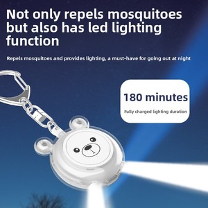Repelente de Mosquitos Electrónico Ultrasónico M96, No Tóxico, con Hebilla para Uso en Exteriores - Product Image 4