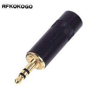 <span class=keywords><strong>Conector</strong></span> estéreo de 3 polos chapado en oro de alta calidad, 1/8 ", 3,5mm, <span class=keywords><strong>conector</strong></span> <span class=keywords><strong>Jack</strong></span> de 3,5mm para auriculares, Plata/negro - Product Image 3