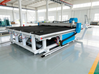 Máquina Automática de Corte de Vidrio CNC con Sistema de Elevación Manual para Vidrio de Ventanas, Fábrica de Procesamiento de Vidrio