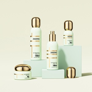 Sang Trọng 50Ml 100Ml 130Ml <span class=keywords><strong>150Ml</strong></span> Rỗng Chăm sóc Da Huyết Thanh Bao Bì 20G 30G Mặt Kem Mỹ Phẩm Jar Matte Màu Đen Mỹ Phẩm Chai Bộ - Product Image 2