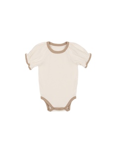 ชุดรอมเปอร์ตาข่ายสำหรับเด็กทารกแรกเกิด 6 เดือน Peekaboo Caren ผลิตจากผ้าฝ้ายผสม 95% เนื้อผ้านุ่มพิเศษ ระบายอากาศได้ดี เหมาะสำหรับฤดูร้อน แขนสั้น ติดกระดุมแป๊ก - Product Image 1
