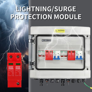 Kotak Kombiner PV Fotovoltaik Surya DC 500V 2 Input 2 Output Dengan Proteksi Petir dan Lonjakan Arus, Sekring DC, MCB, SPD, Kotak Tahan Air IP65 - Product Image 4