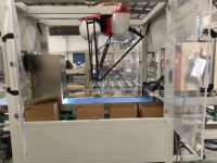 Machine robotisée verticale à haute productivité étui facile à utiliser pour emballer des boissons boîtes alimentaires remplissage de cigarettes de tabac