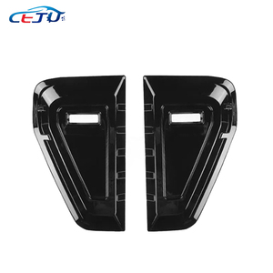Accessoires de style de voiture Carbon Fiber Look Pater Vehicle Leaf Side Panel Cover Panneau décoratif pour Jetour Traveller T2 - Product Image 2