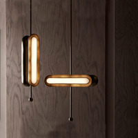 ENSEMBLE Designer Modèle Chambre Chambre Salon bar Lampe Moderne Simple Lumière De Luxe Creative Mode Restaurant Lustre