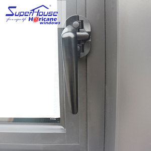 Cửa sổ tác động hiệu quả năng lượng cửa sổ nhôm đôi kính cách nhiệt nhôm quây mái hiên cửa sổ - Product Image 4