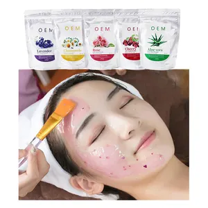 Face Rubber Crystal Gel Peel Off Facial Collagen Hydrojelly DIY Rubber Jelly Mask Powder