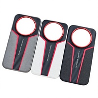 Étui de téléphone portable de luxe en cuir PU mat à texture carbone, antichoc, pour Honor Magic8 7 Pro/RSR/Magic8 Pro Air/X70