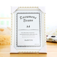 Cadre photo A4 AIBO fait main à impression UV, idéal pour l'affichage des diplômes et certificats de remise des diplômes universitaires – Meilleures ventes