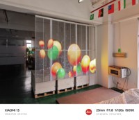 Rafraîchissement élevé P3.91 P7.8 intérieur vidéo HD publicité vidéo affichage LED verre écran LED Transparent