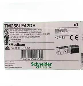 1PC NEW SCHNEIDER TM258LF42DR PLC Programmable Controller TM258LF42DR