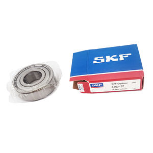 <span class=keywords><strong>SKF</strong></span> d'origine <span class=keywords><strong>6203</strong></span> 2RSH <span class=keywords><strong>2Z</strong></span> roulement à billes à gorge profonde Rodamientos pièces de moto moteur silencieux roulement de vélo électrique à grande vitesse - Product Image 6