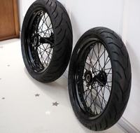Juego de Neumáticos de Calle Completo Surron Ultra Bee de Buena Calidad, Neumáticos Lisos para Carretera, Kit de Ruedas Supermoto
