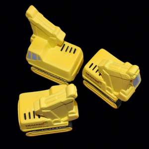 Balle anti-stress en forme d'excavatrice, impression personnalisée du logo acceptée, balle anti-stress en PU anti-excavatrice - Product Image 6