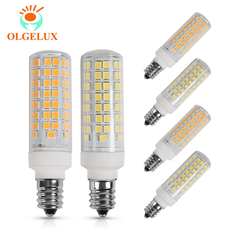 Wholesale Ceramic PC LED Bulb Housing Low Price 4.1W-6W E11/E14/E17 Lights AC Power LED Lamp Bulb