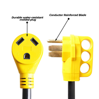 Kabel adaptor RV listrik 50 Amp betina Ke 30 Amp jantan penawaran jumlah kecil dari CA, AS