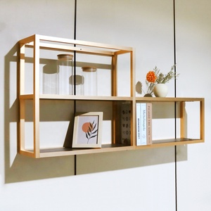 Custom Modern Home Decor Cube Plants Shelf Wholesale Aluminum Hanging <strong>Wall</strong> <strong>Mount</strong> <strong>Bookcase</strong> for Bedroom and Kitchen Use - Product Image 4