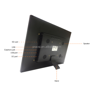 Ưu bán buôn <span class=keywords><strong>LED</strong></span> màn hình vòng lặp video điều khiển từ xa Wall Mount 15 inch Khung ảnh kỹ thuật số với 1920x1080 Độ phân giải - Product Image 5