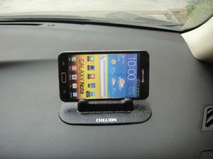 Support de téléphone pour tableau de bord de voiture, coussin en gel adhésif lavable et réutilisable, support universel <span class=keywords><strong>antidérapant</strong></span> pour GPS et smartphones - Product Image 5