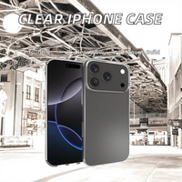 Coque de téléphone antichoc transparente en TPU souple, design uni, pour iPhone 17 Air 16 Pro Max 15 Plus – Vente en gros Chine