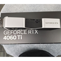 Nouvelle carte graphique de bureau GeForce RTX4060 Ti 8 Go, mémoire GDDR6 128 bits HBM, type de stockage vidéo, refroidisseur à ventilateur