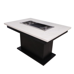 Commercial Smokeless Electric <strong>Table</strong> <strong>Top</strong> <strong>BBQ</strong> Grill for Restaurant Use for Korean Hot Pot and Grill <strong>Table</strong> - Product Image 3