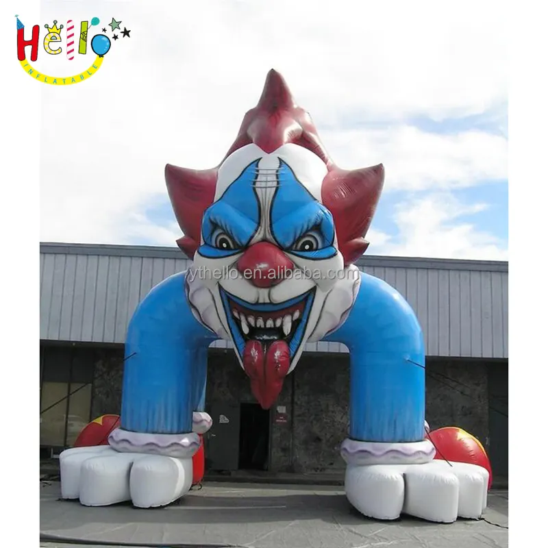 wholesale halloween scary inflatables Halloween Inflatable Arch Inflatable Halloween Ghost Head Arch