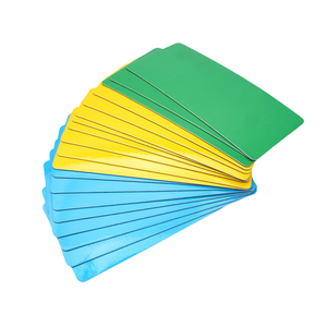 <strong>Magnetic</strong> Dry Erase Labels Rectangle Small Name Plates Tags White Board Writable <strong>Flexible</strong> Magnet Stickers for Refrigerator