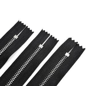 3 # Zip Jeans <span class=keywords><strong>Siper</strong></span> Kcc Gcc Cremallera de metal con acero inoxidable 4 YG Slider Jacket Zip H Shape Bottom Stop Metal 4 YG 430 SS Cremallera - Product Image 6