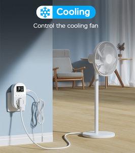 Wi-Fi Smart LCD Plug-in avec refroidissement et chauffage Thermostat à deux systèmes pour systèmes de chauffage par le sol et pièces détachées - Product Image 6