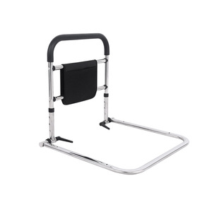 Barandilla plegable para cabecera de cama, barandilla de asistencia desmontable de acero inoxidable para ancianos, discapacitados, mujeres embarazadas, uso doméstico - Product Image 2